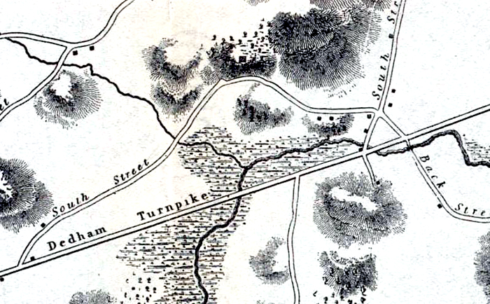 John G. Hales Map, 1832 (Archives of Arnold Arboretum)