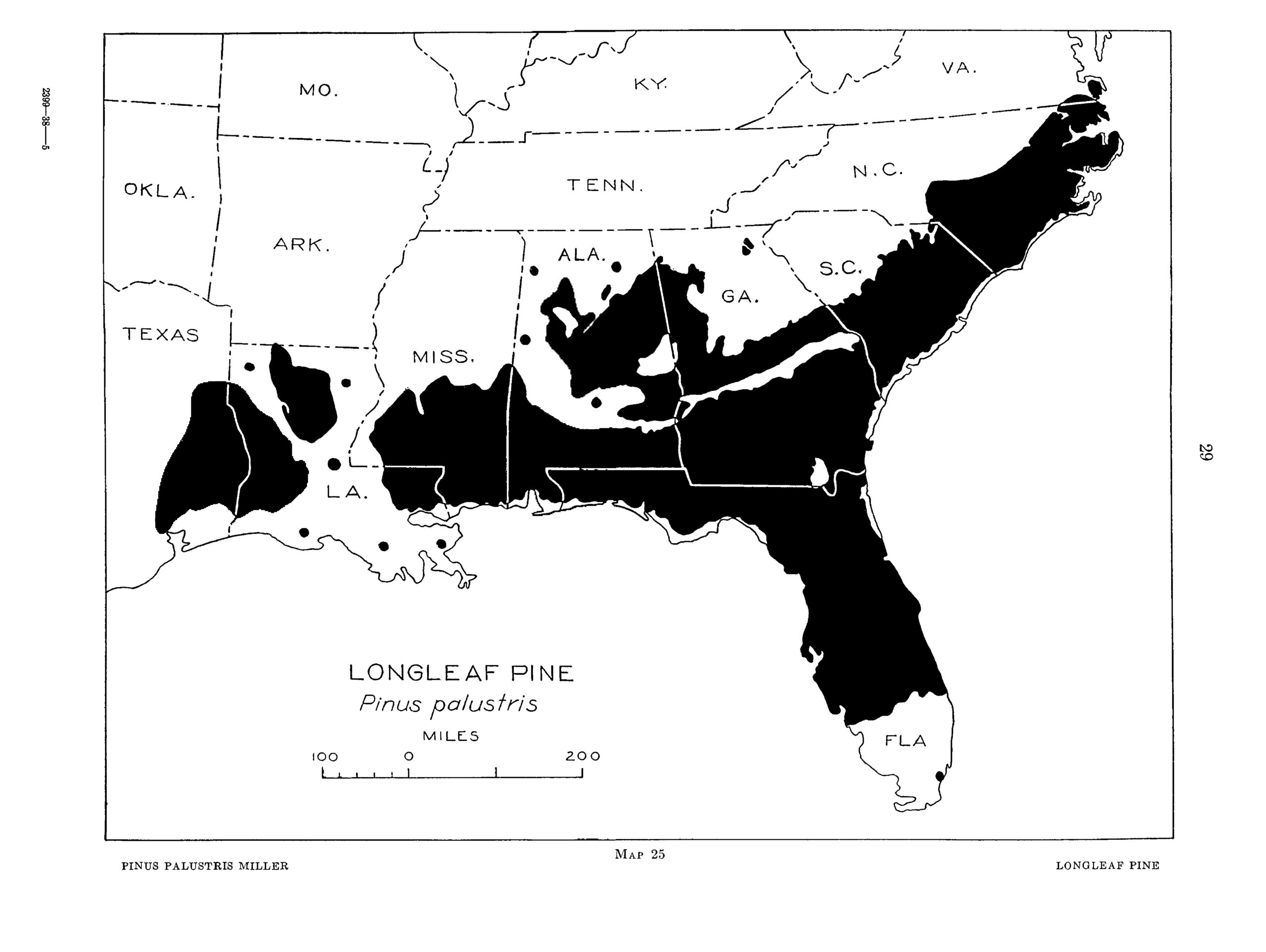 Distribution map