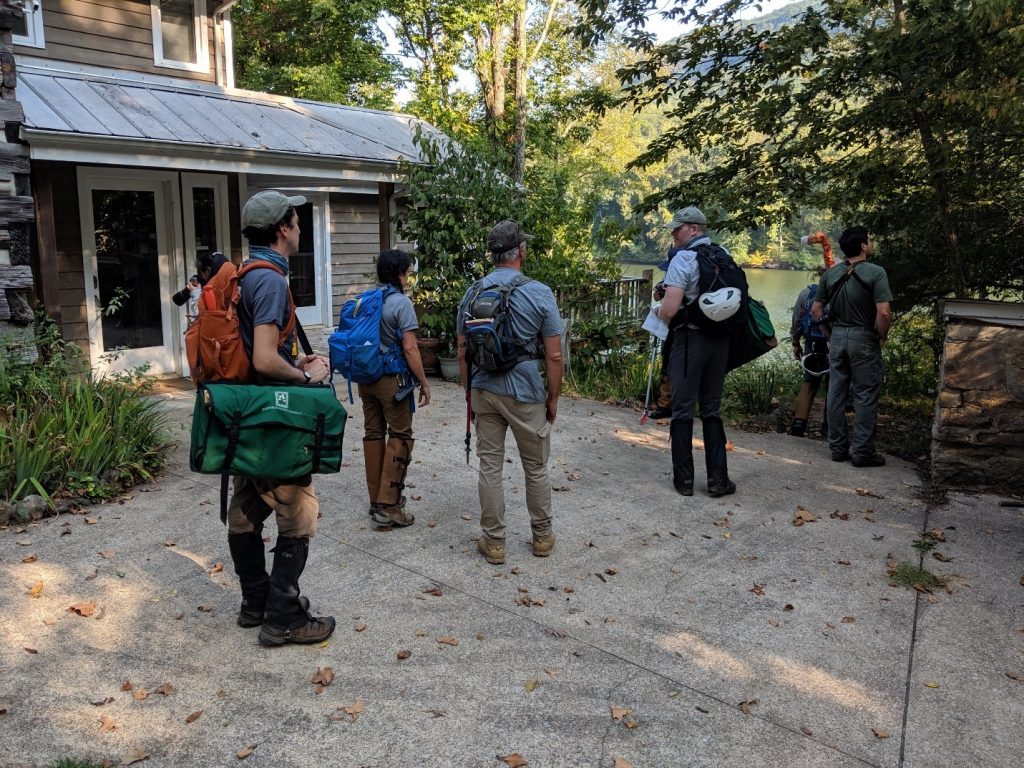 Carrying field presses into the Tennesse River Gorge Trust
