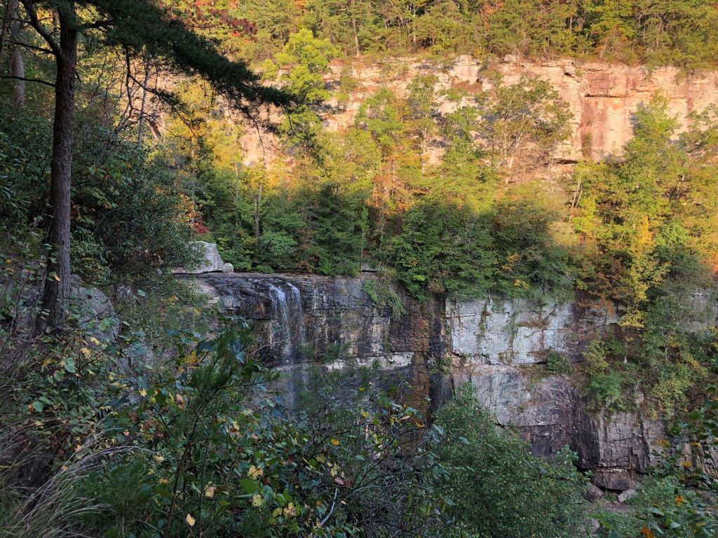 The falls at Lula Lake Land Trust in northern Georgia