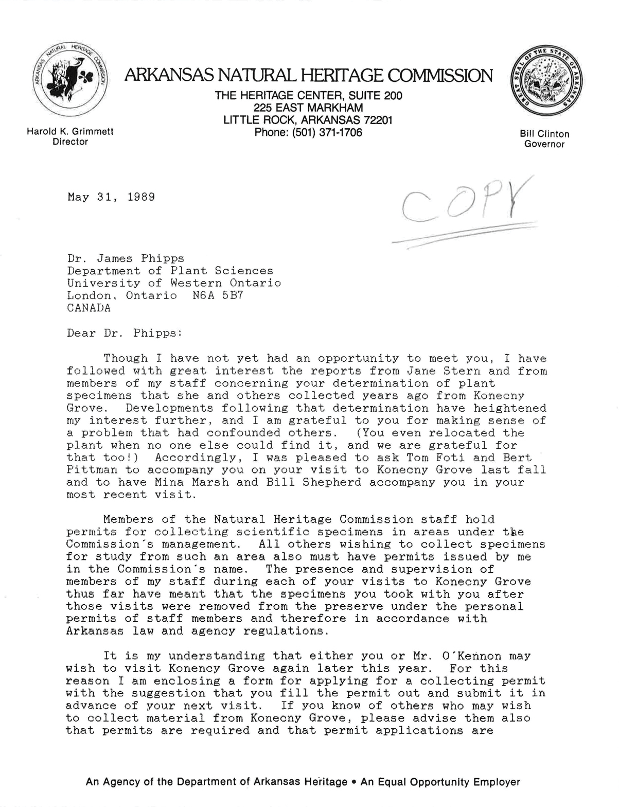 Letters about Stern's medlar