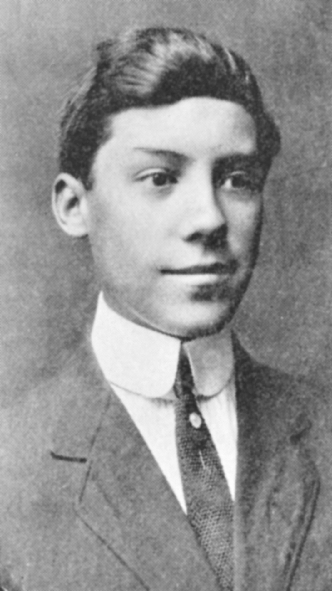 Black-and-white photograph of Chen Huanyong