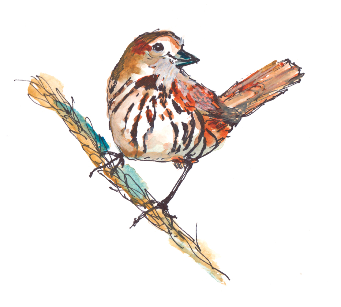 Watercolor of