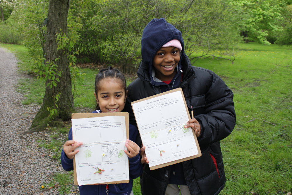 Students collect scientific data. Photographs by Jon Hetman, Nancy Sableski, Kevin Schofield, and Julie Warsowe.
