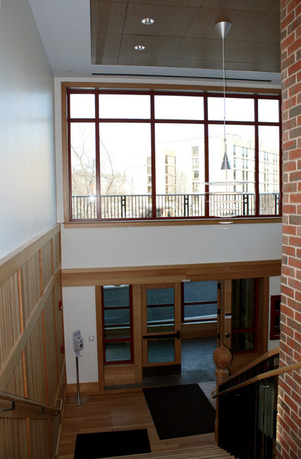 Weld Hill Research Building Lobby