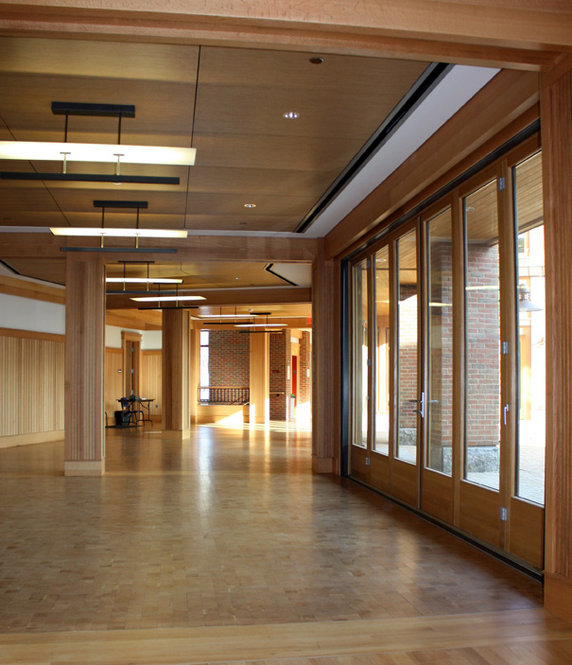 Weld Hill reception area