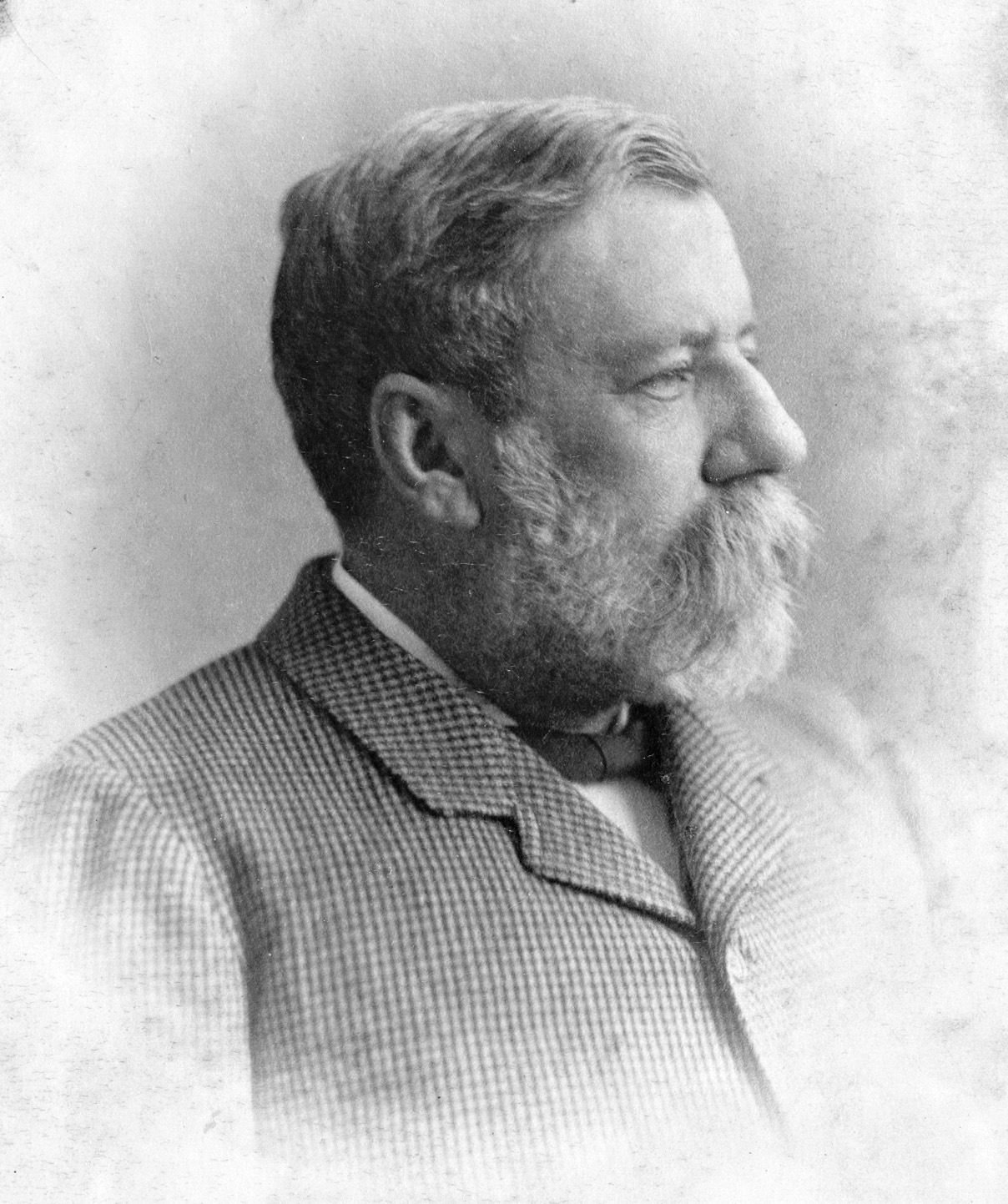 Black-and-white portrait of Charles Sprague Sargent