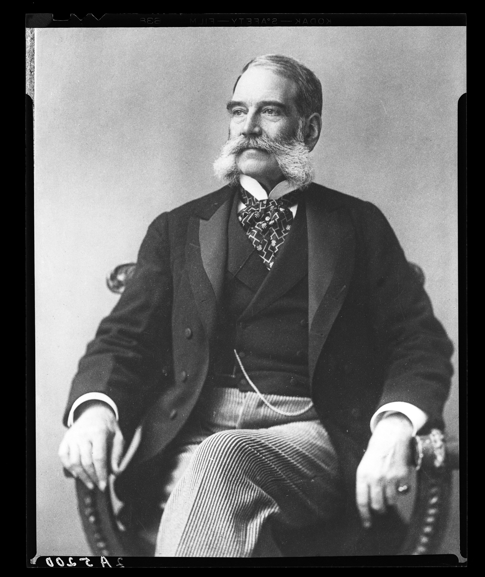 Black-and-white portrait of Morris K. Jesup