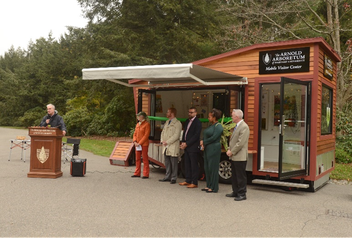 Mobile Visitor Center dedication ceremony