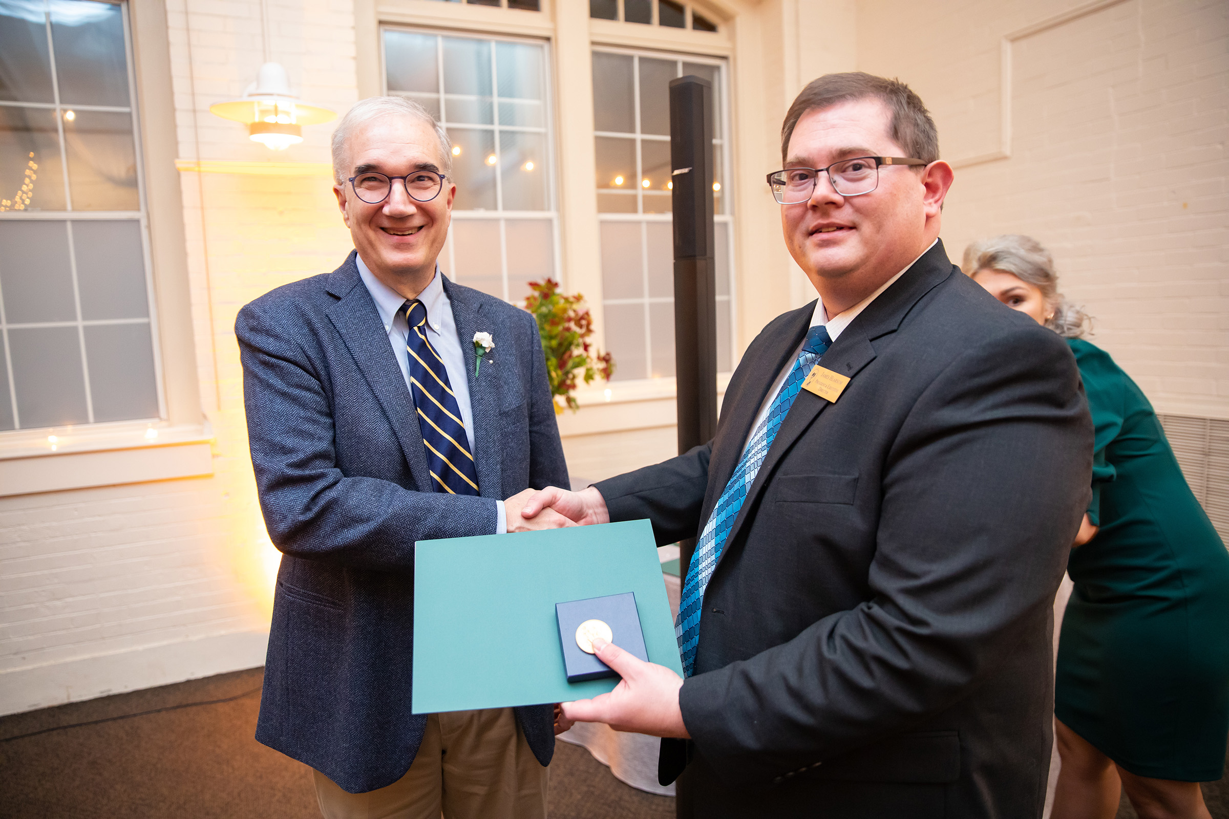 Ned Friedman receives MHS gold medal