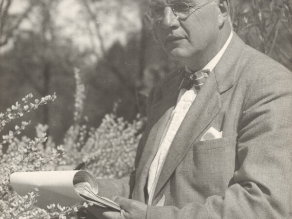 Arboretum Horticulturist Donald Wyman, 1952.