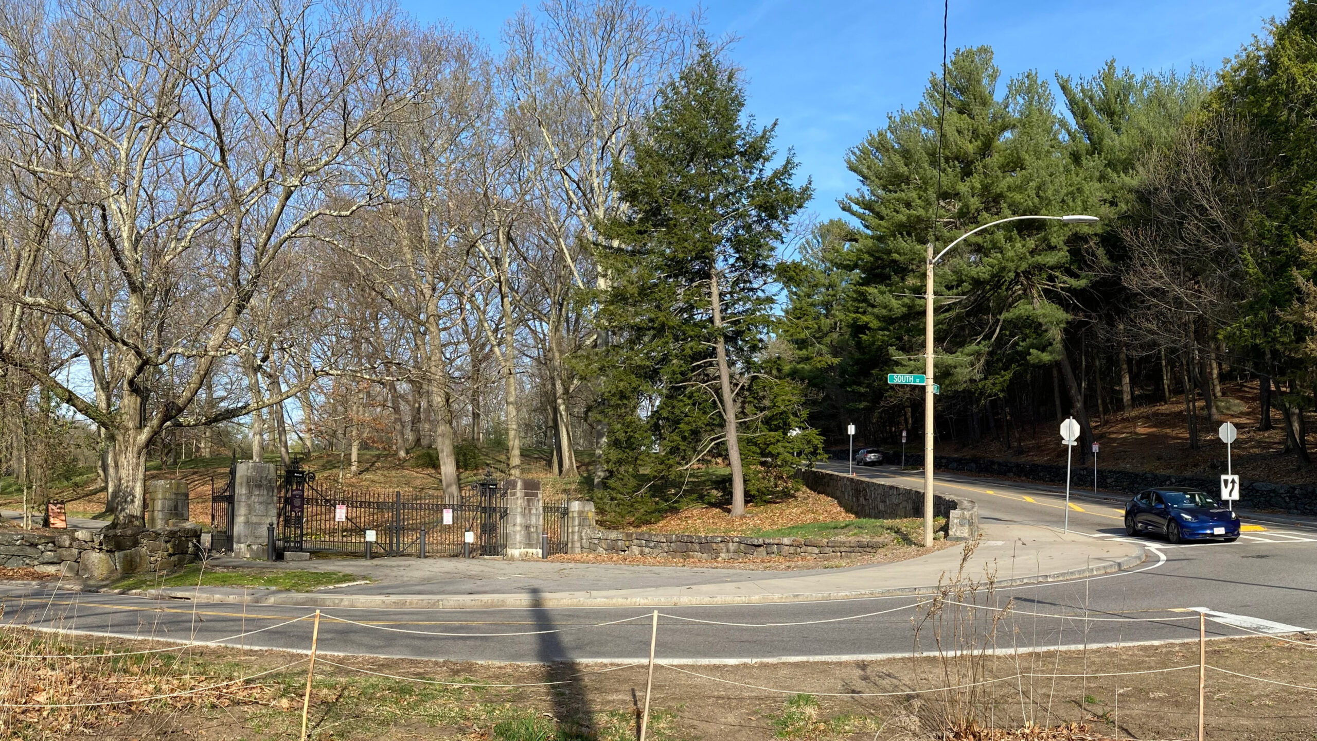 Image of Poplar Gate existing arrival view