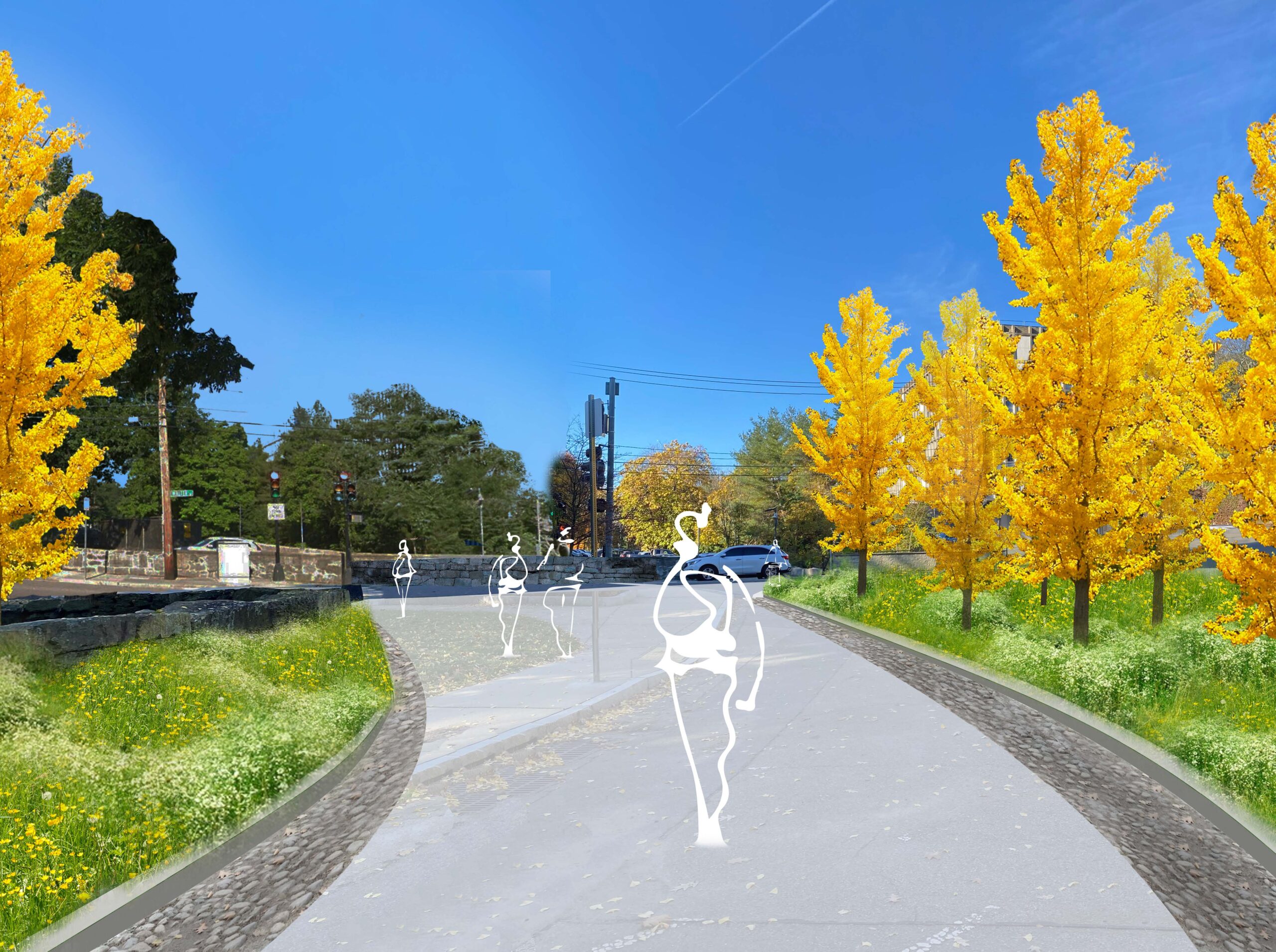 Image of Walter Street Gate Proposed Departure View