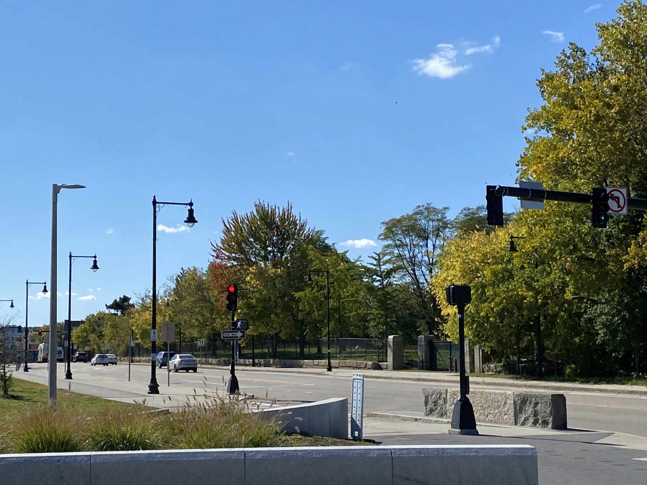 Image of Washington Street Gate Existing Arrival View