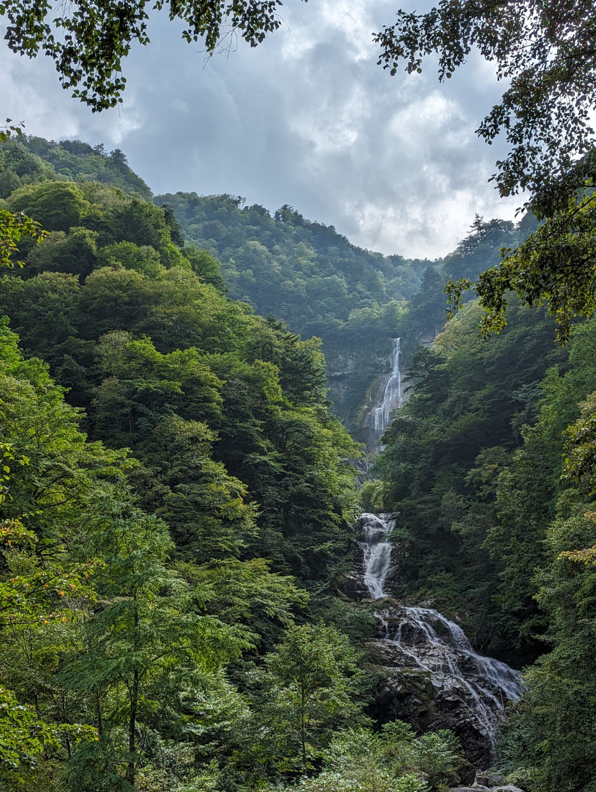 Shojigataki Falls in Honshu Prefecture