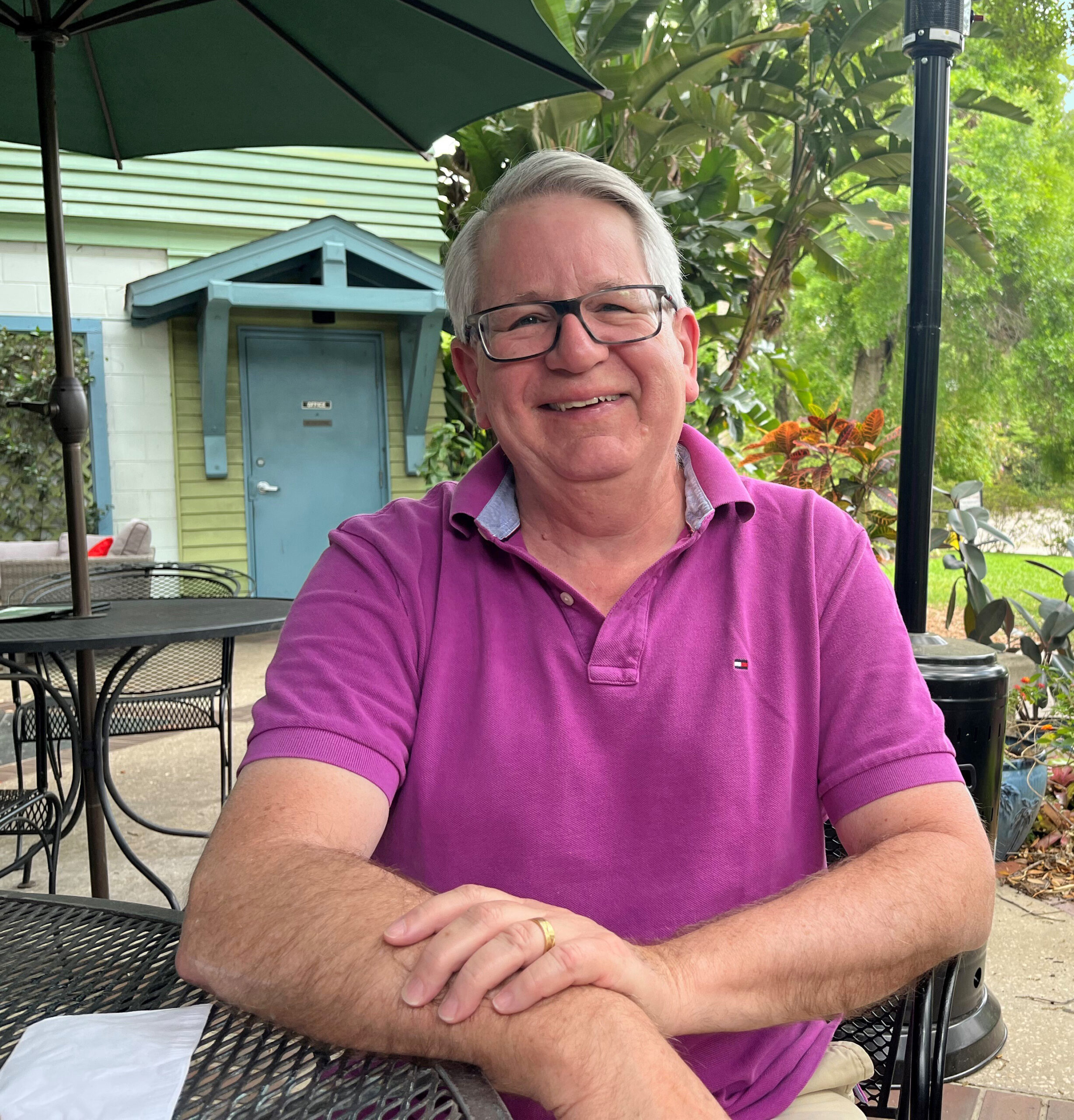 Arboretum member John Lyons