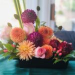 A colorful flower arrangement